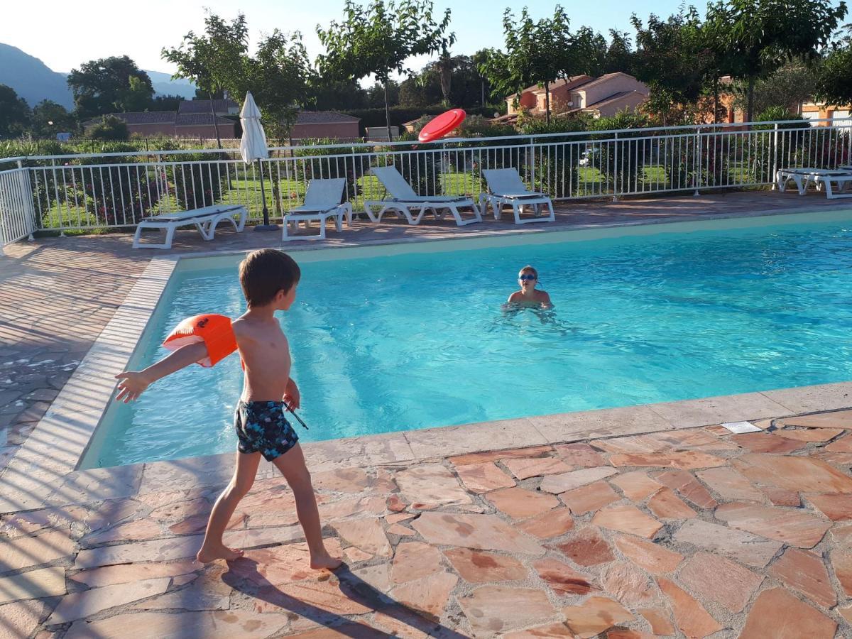 Villa Climatisee A Nuciola Prunete Entre Mer, Montagne Et Piscine セルヴィオーヌ エクステリア 写真